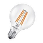 Osram LED Lamps E27 Globe Filament Clear 2.2W 470lm - 827 Extra Warm White | Replaces 40W