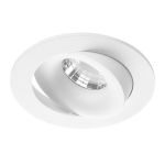 Noxion LED Spot Leda Tiltable White 6W 400lm 36D - 927 Extra Warm White |Cutout 83mm - IP44 - Best Colour Rendering - Dimmable