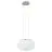Eglo Pendant Optica Steel Satin Nickel | Suitable for 2x E27