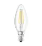 Osram Classic LED E14 Candle Filament Clear 6.5W 806lm - 827 Extra Warm White | Replaces 60W