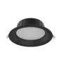 Noxion LED Downlight Hera Medium Recessed Black 15W 1500lm 80D - 827-830-840 CCT | 176mm - Cutout 150mm
