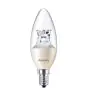 Philips MASTER LED Candle E14 Crown Clear 2.8W 250lm - 822-827 Dim To Warm | Dimmable - Replaces 25W
