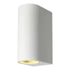 D'Lite Vossem Long Wall Light Aluminium White Up & Down | IP56 - Suitable For 2x GU10 