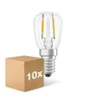 Multipack 10x Ledvance Special LED E14 Tube one-handed Filament Clear 1.3W 110lm - 827 Extra Warm White | Replaces 12W